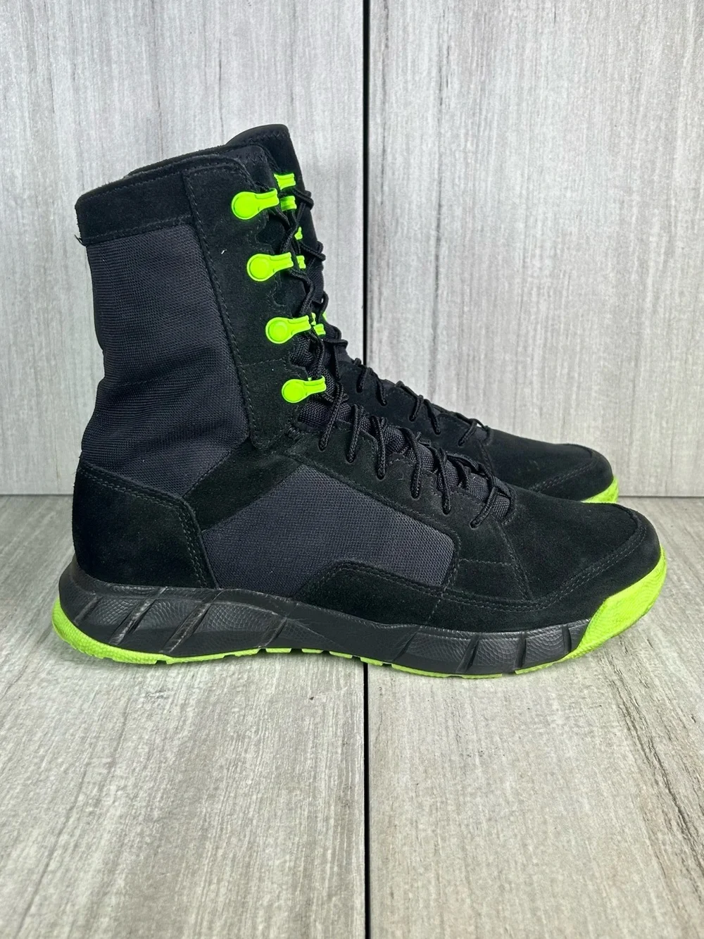 Oakley Coyote Light Assault 2 Black Green Combat Tactical Boot Mens Size 8.5